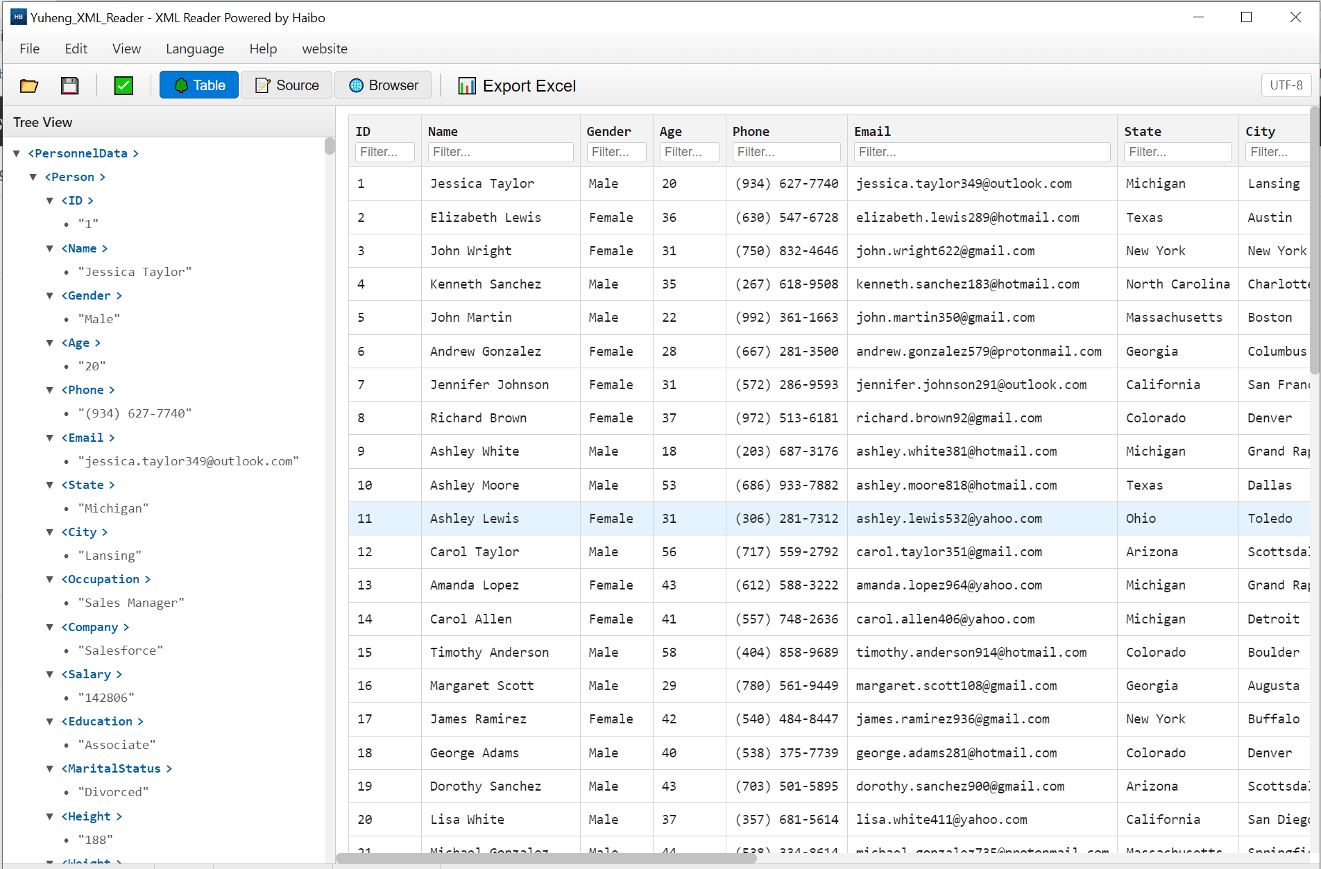 Yuheng XML Reader